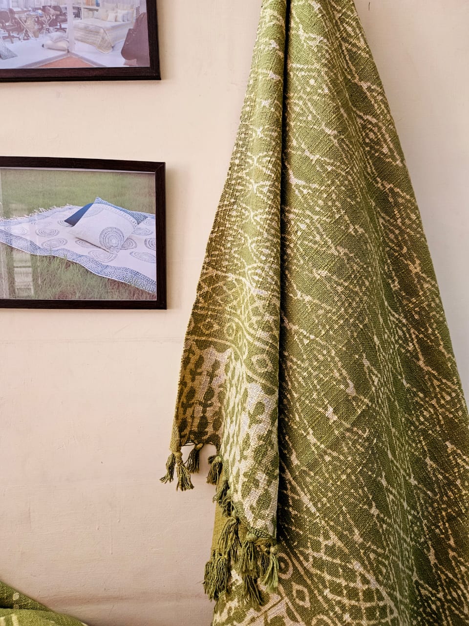 Jute Cotton Throws