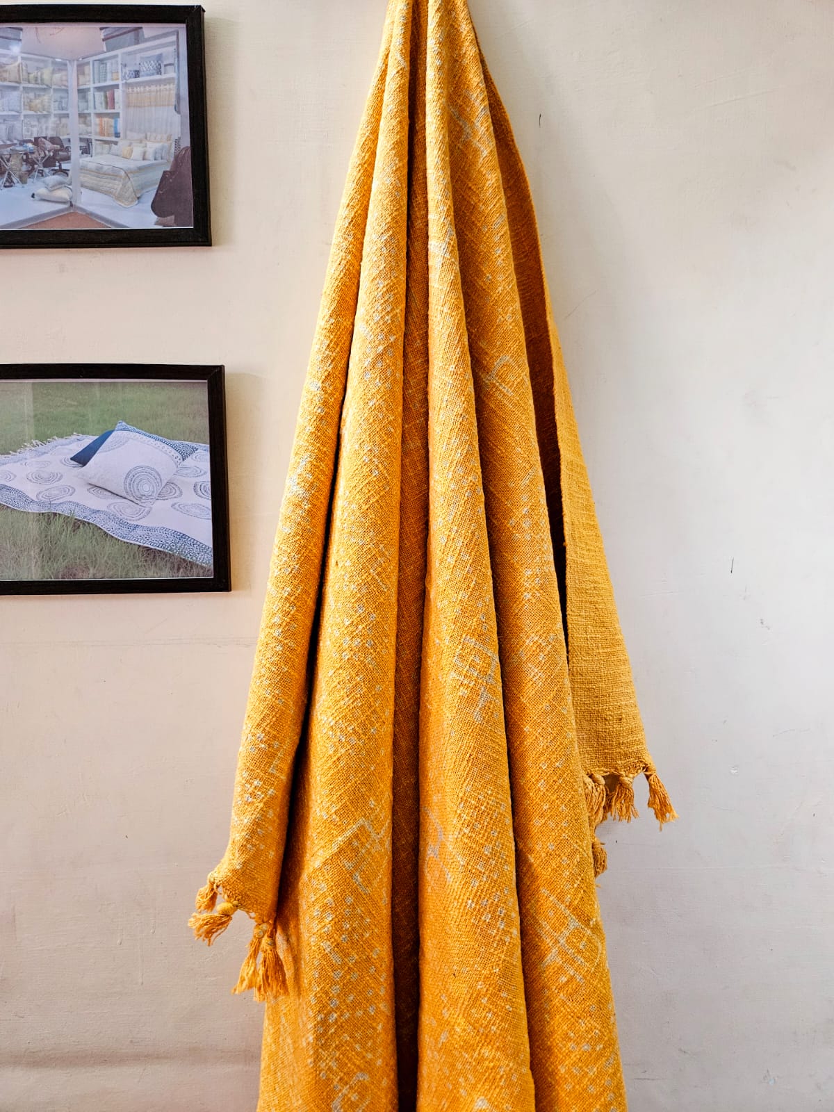 Jute Cotton Throws