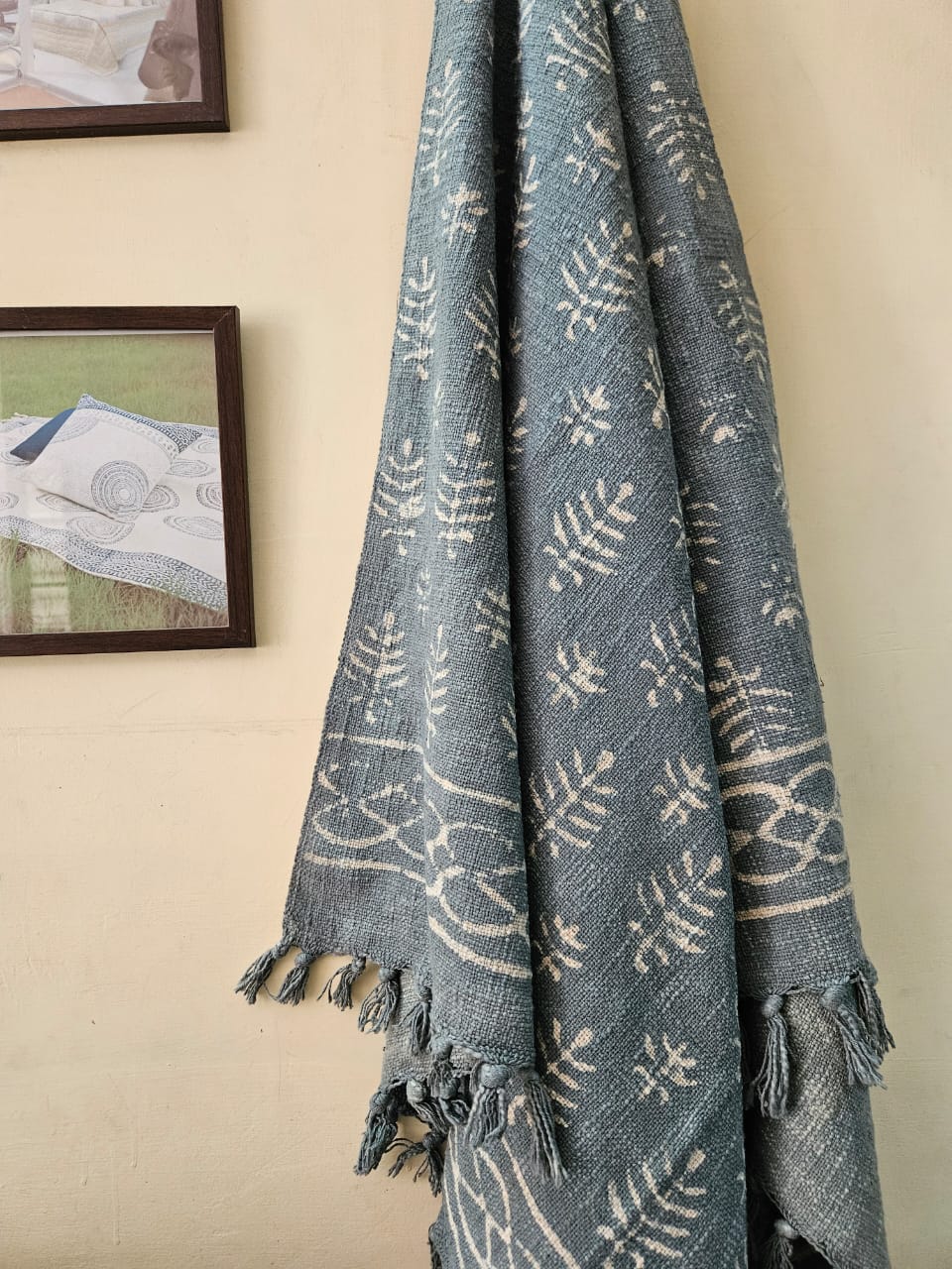 Jute Cotton Throws