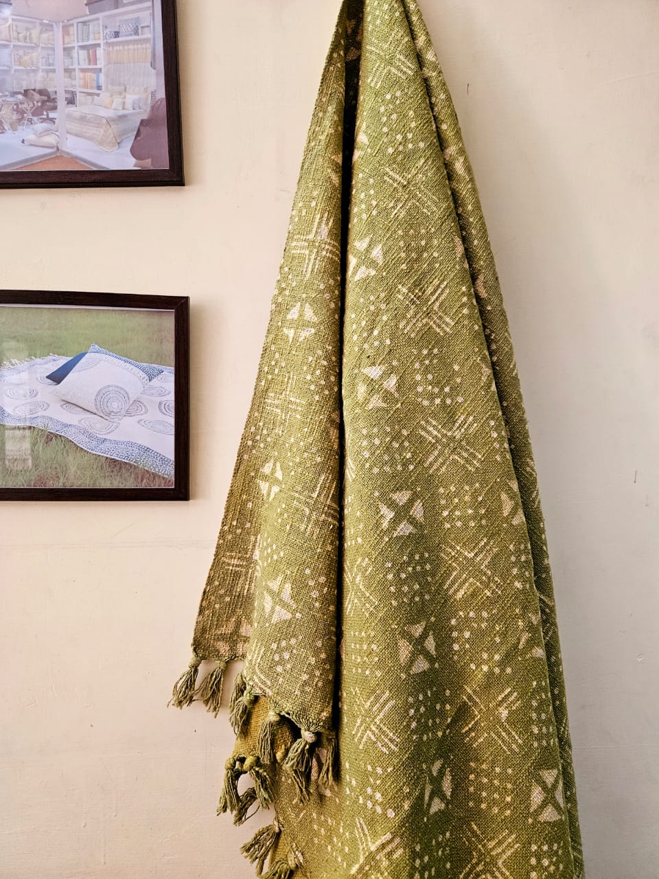 Jute Cotton Throws