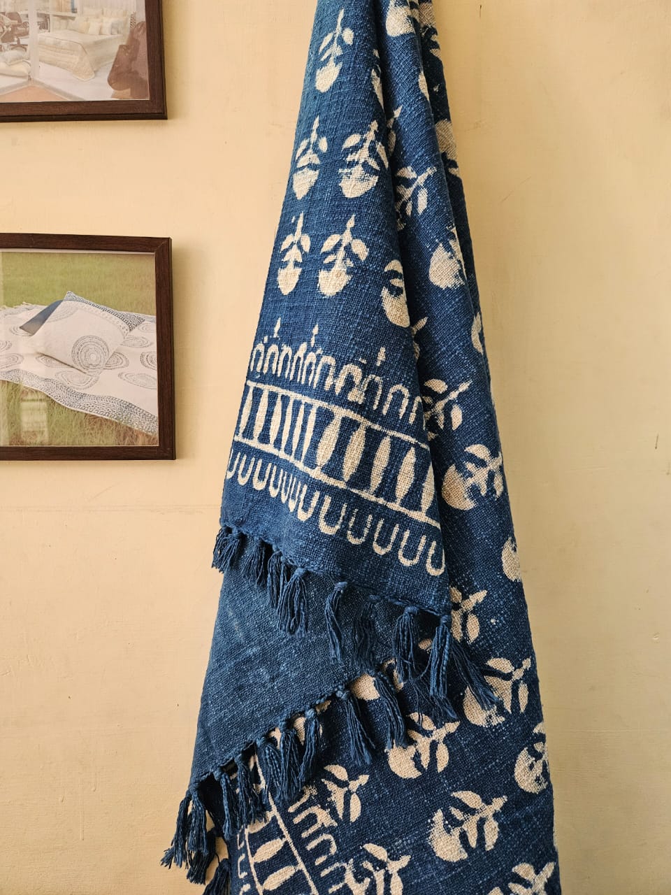 Jute Cotton Throws