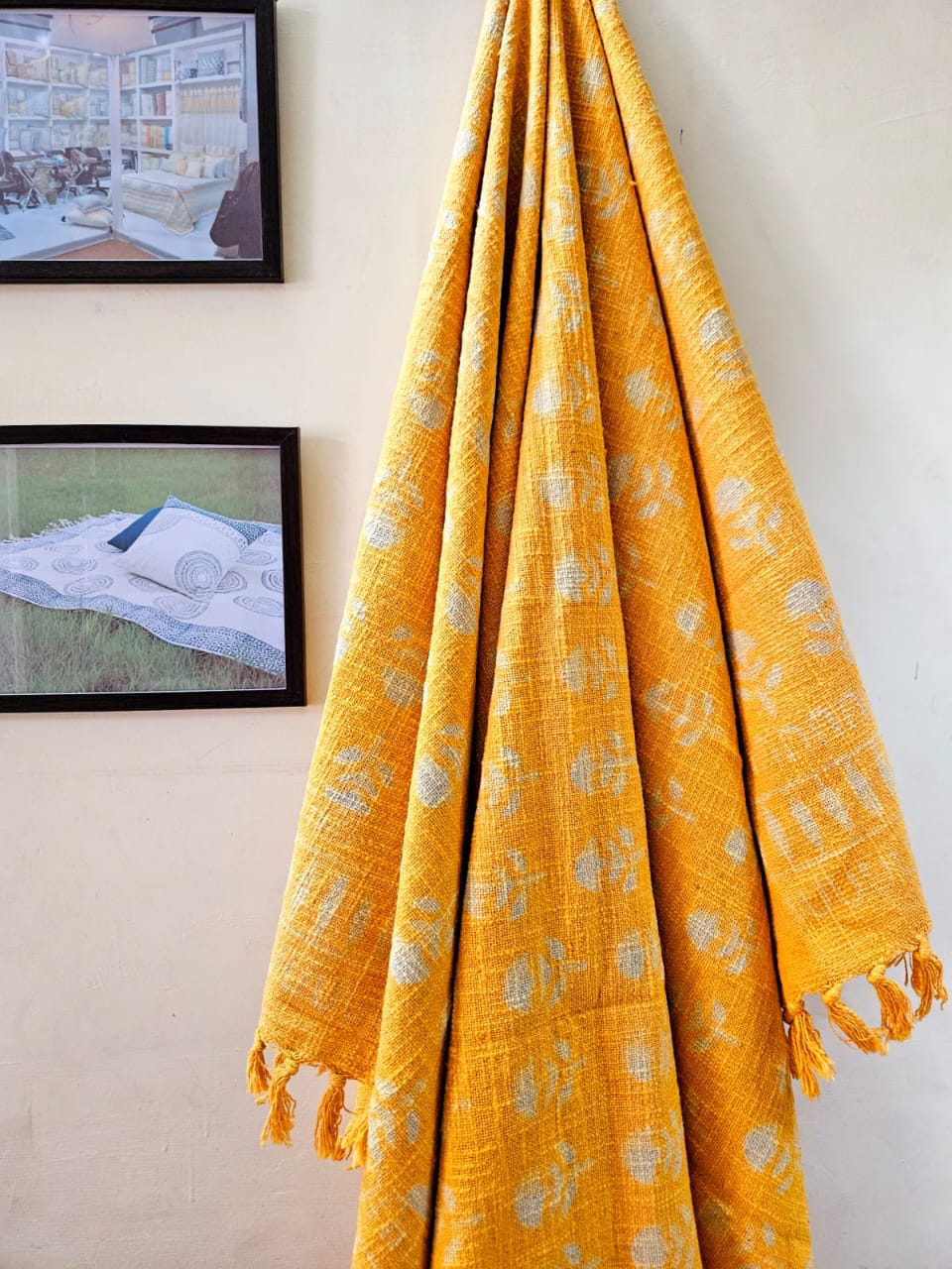 Jute Cotton Throws