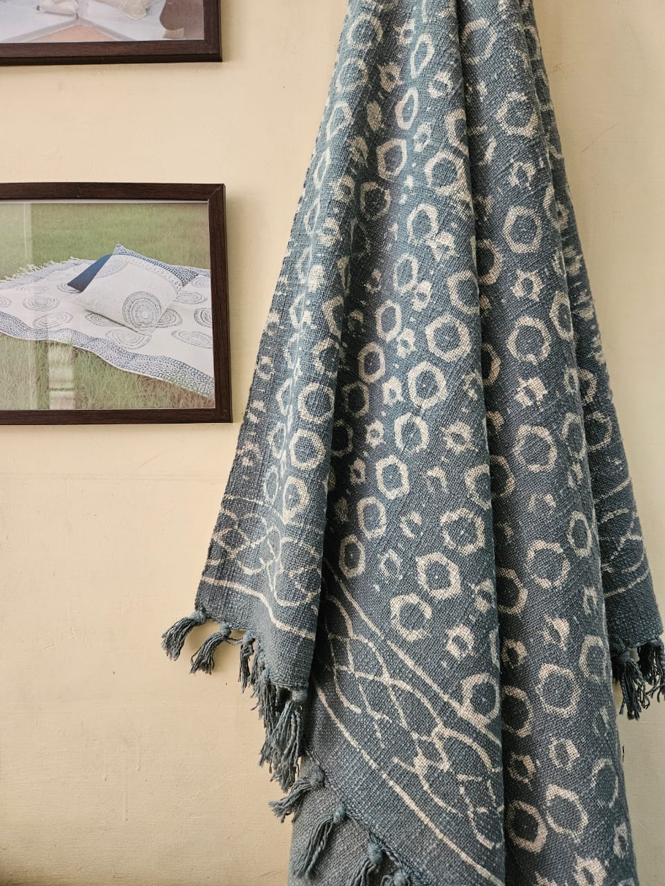 Jute Cotton Throws