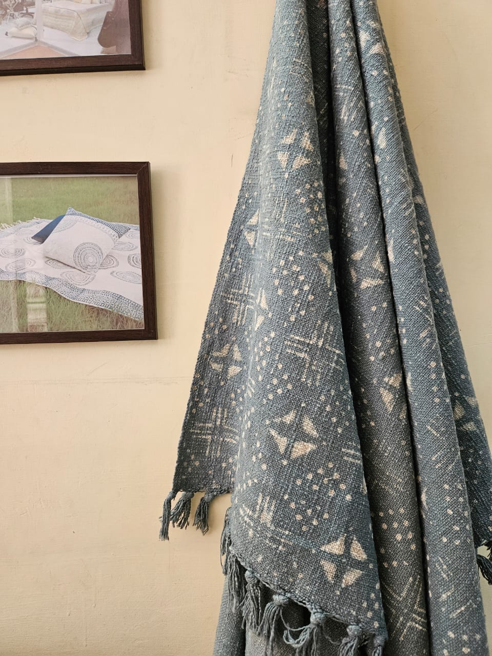 Jute Cotton Throws