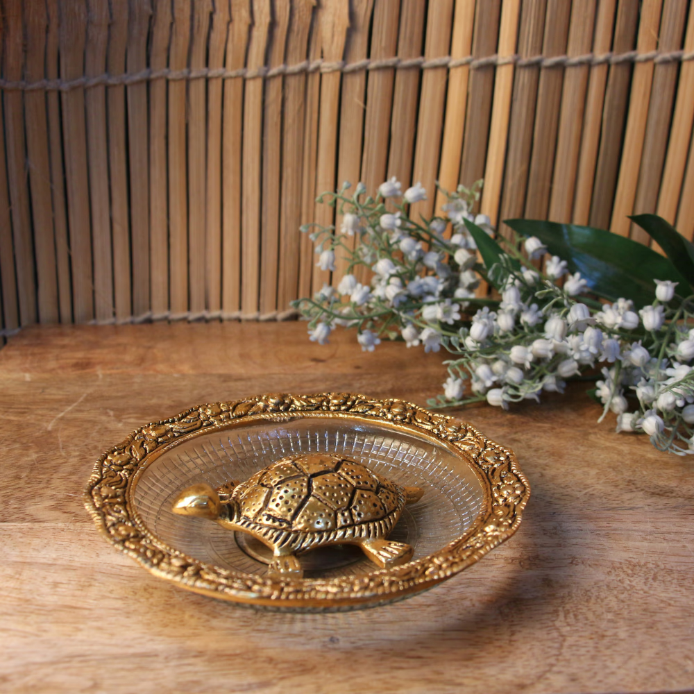 Golden Tortoise Plate New