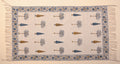 Hand Block Printed Dhurrie