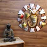Ganesh Lotus Frame BIW010