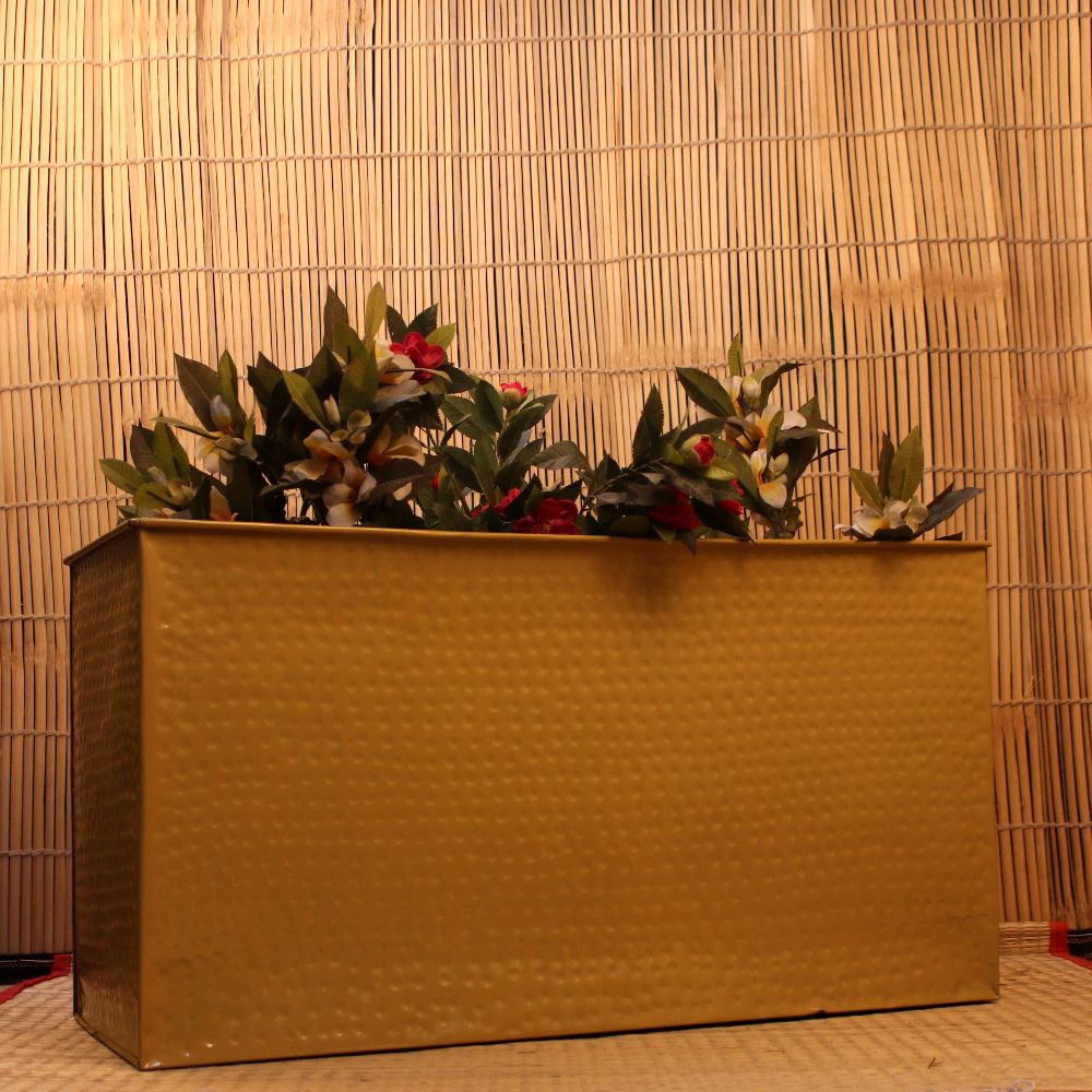 Golden Pot Planter