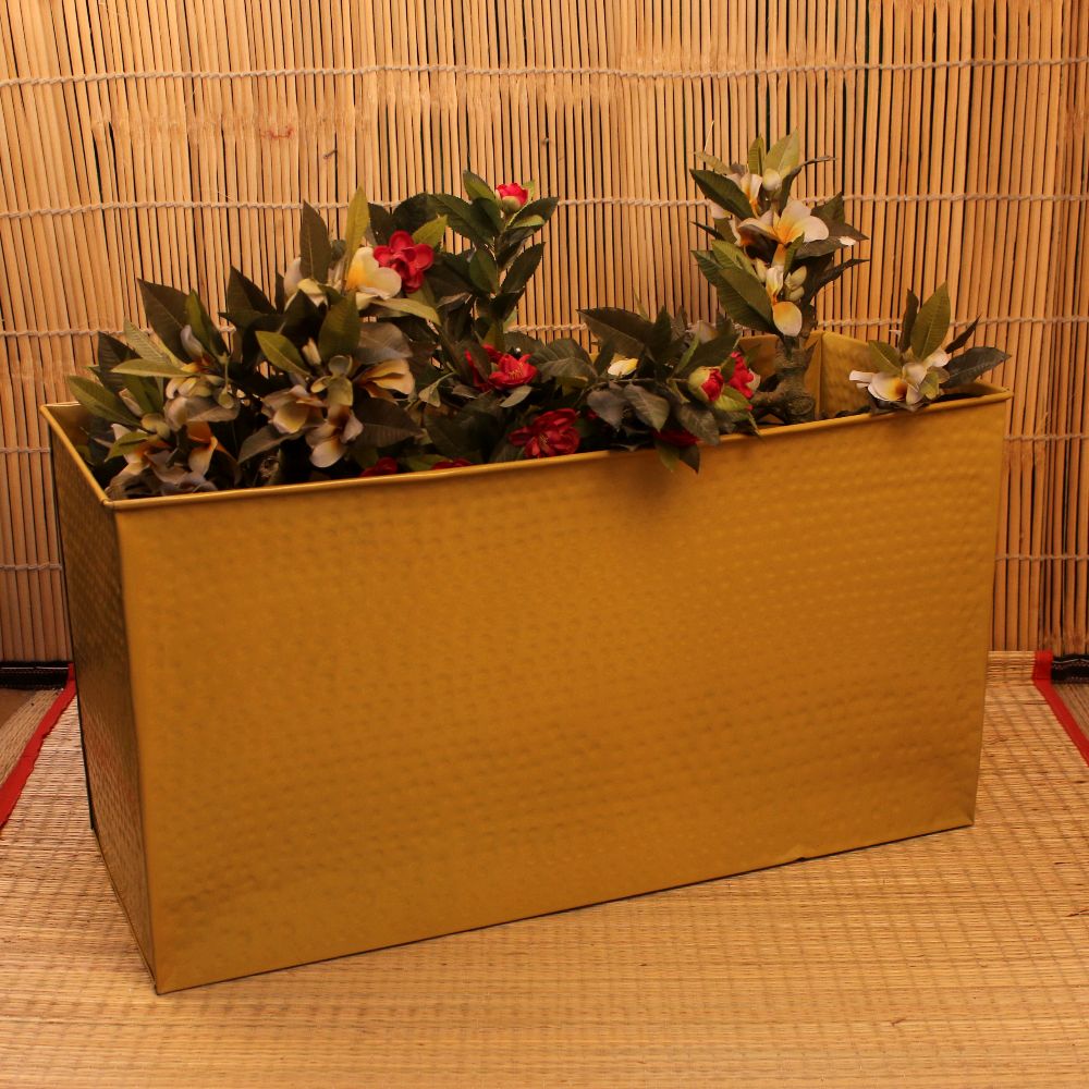 Golden Pot Planter