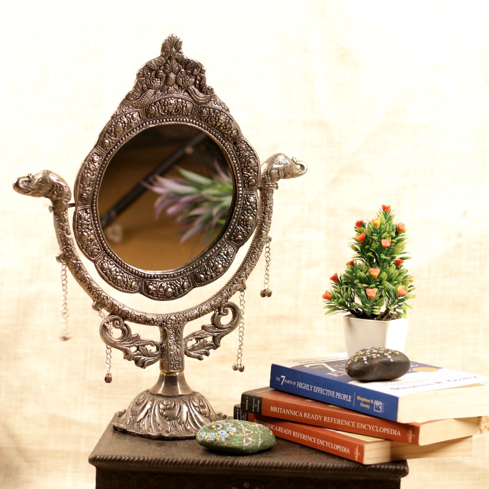 METAL SILVER MIRROR