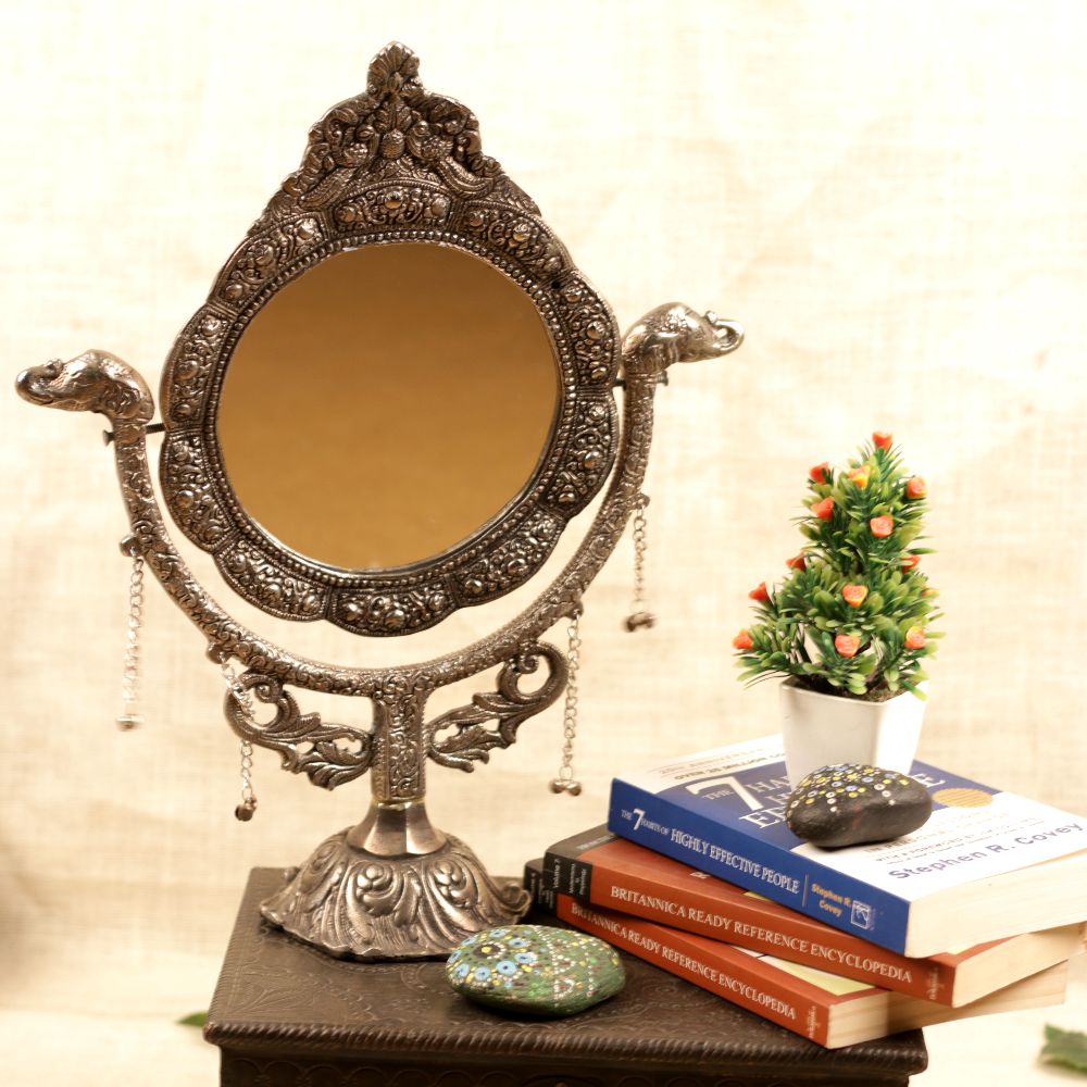 METAL SILVER MIRROR