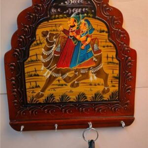 HANDPAINTED MEHRAB KING QUEEN WITH CAMEL 4 HOOK