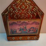 HANDPAINTED 1 POCKER KEY HOLDER