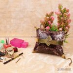 Epoxy Maroon Clutch