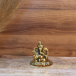 Metal Golden Small Ganesh