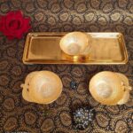 TWO TONE APPLE BOWL SET OF 3 SP