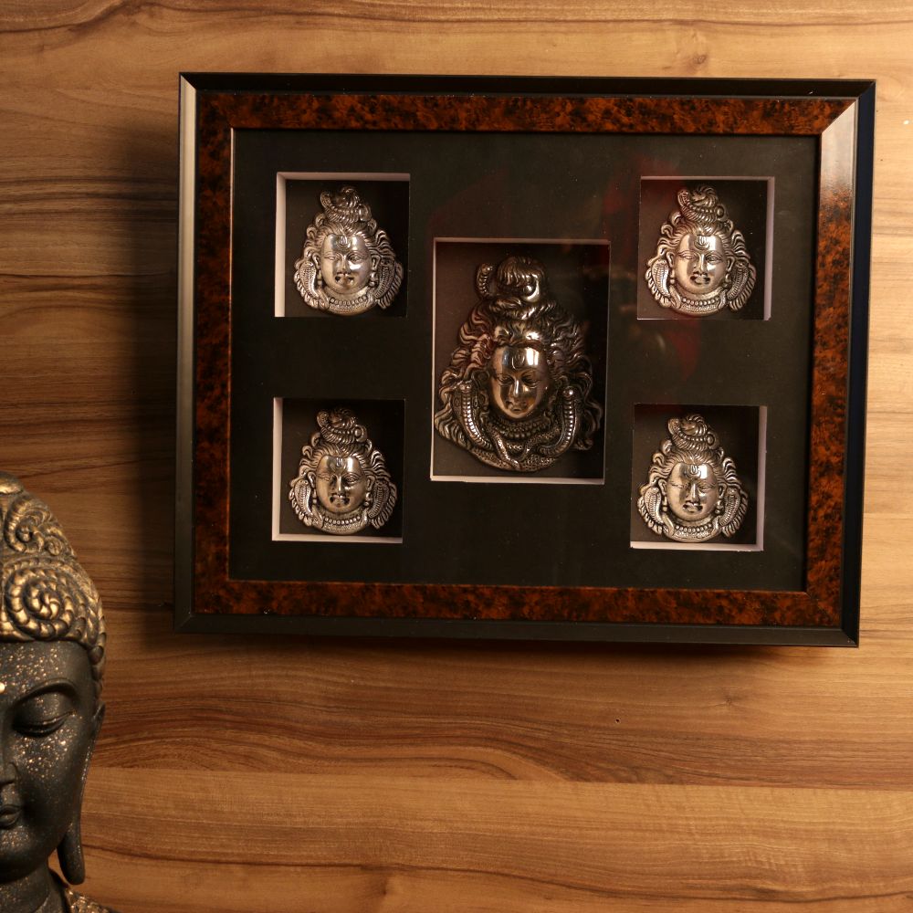 METAL GOD FOUR SHIV PHOTO FRAME 20X16