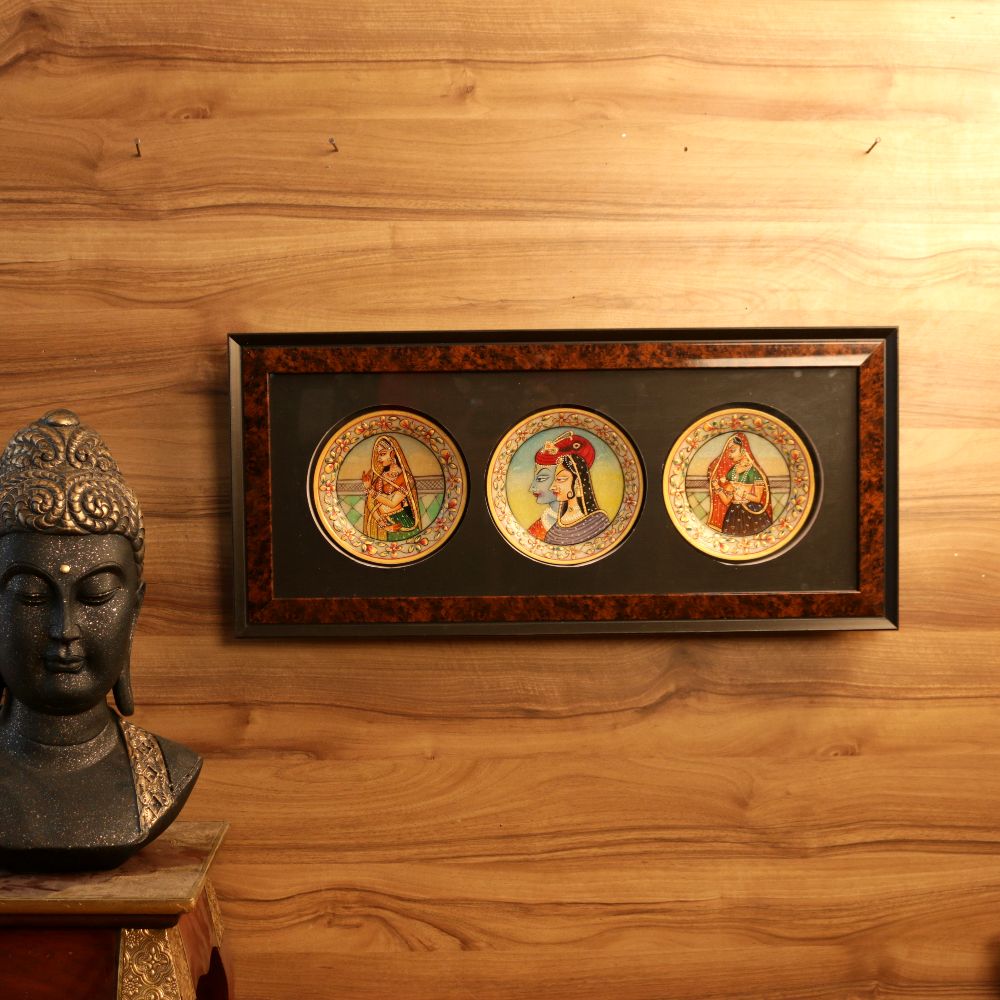 MARBLE PLATE PHOTO FRAME 12X25