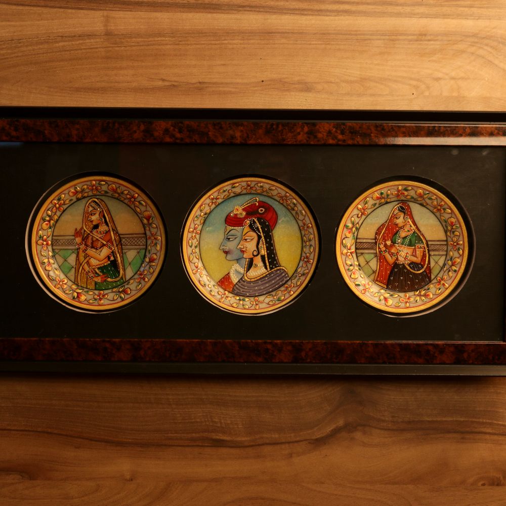 MARBLE PLATE PHOTO FRAME 12X25