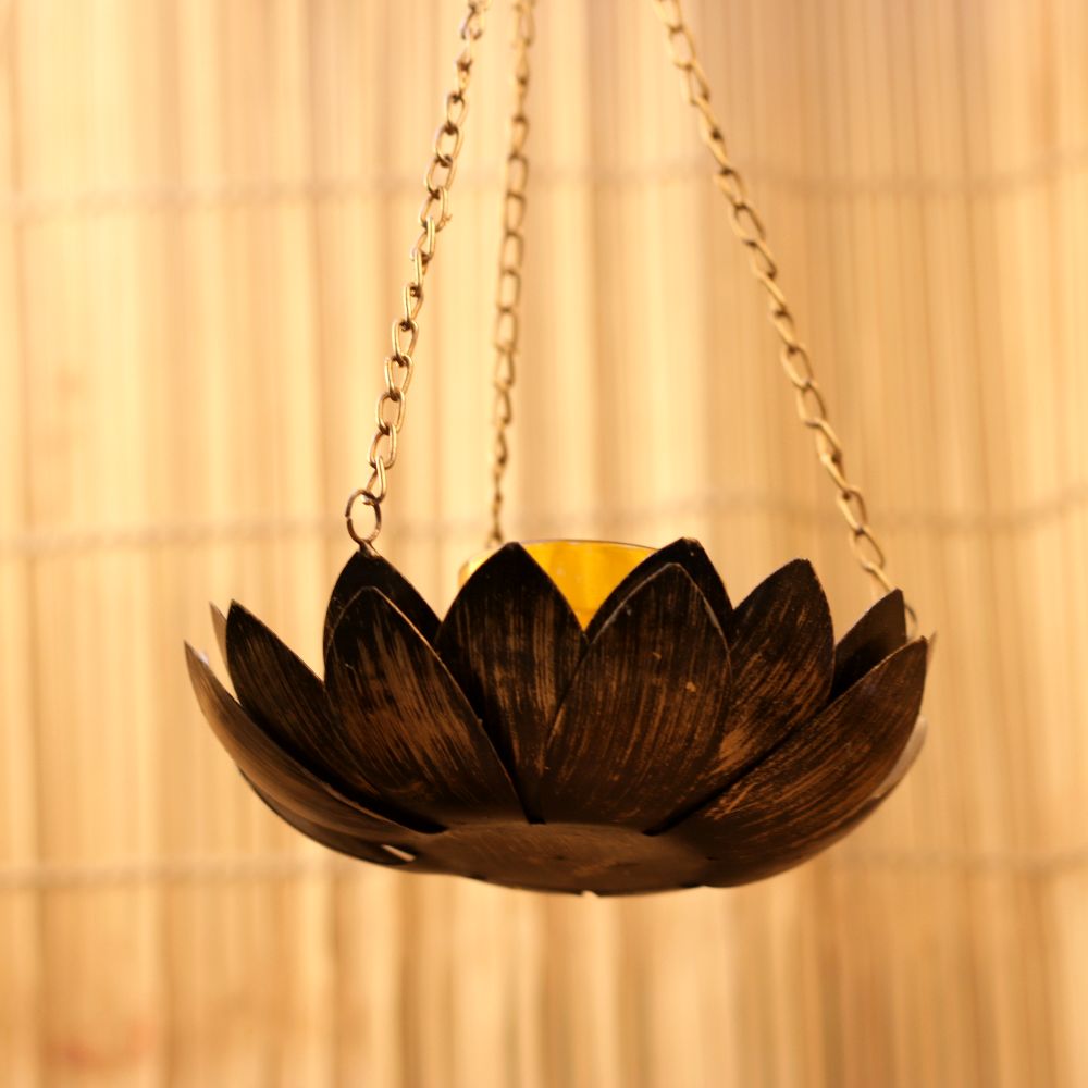 HANDCRAFTED LOTUS CHAIN FLOWER HANGING